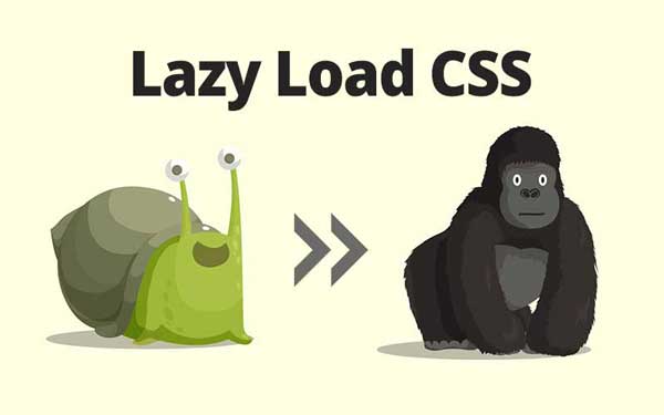 Lazy Loading Css to drastically Improve Page Speed